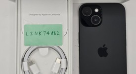 Mint
													Apple iPhone 15 - Unlocked, Black, 128 GB, A2846, photo 2 of 13