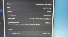 Mint
													Mac Studio 2022 - Apple M1 Max, 1 TB, 64 GB, 32 Core GPU, photo 5 of 10