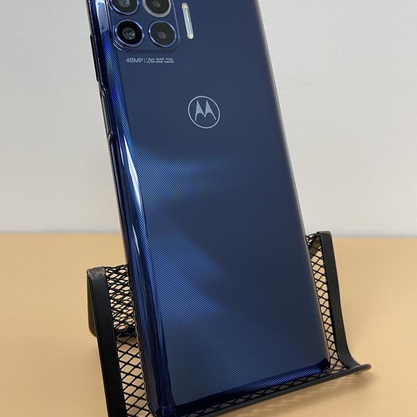 Motorola One 5G - Cricket, Blue, 128 GB, 4 GB