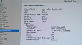 Good
													MacBook Pro 2019 - 13" - I5, Gray, 512 GB, 16 GB, photo 5 of 9