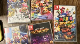 Good
													Nintendo Switch - OLED - Black, 64 GB, Super Smash Bros., photo 5 of 10