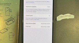 Good
													Apple iPhone 16 Pro - Visible, Black, 128 GB, A3083, photo 1 of 6