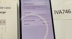 Good
													Apple iPhone 15 - Unlocked, Black, 128 GB, A2846, photo 1 of 4