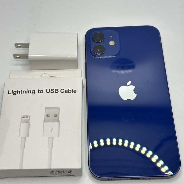 Apple iPhone 12 - Unlocked, Blue, 128 GB, A2172