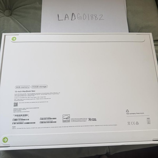 MacBook Neo 2026 - 512 GB, Indigo, 8 GB, Apple A18 Pro