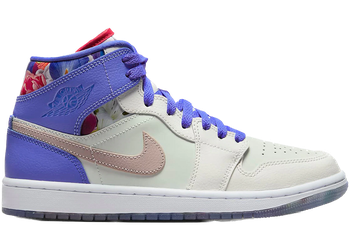 Jordan 1 Mid SE Valentine's Day Flowers (Women's) for sale