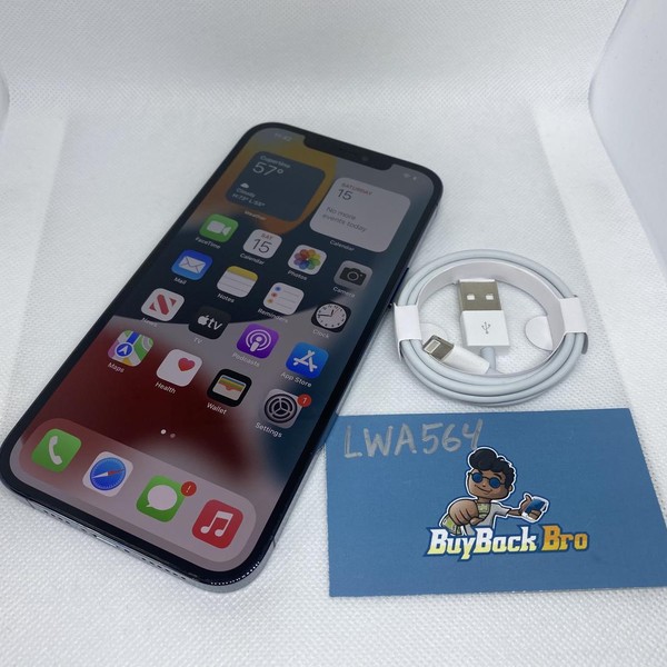 Apple iPhone 12 Pro Max - Unlocked, 128 GB, Pacific Blue, A2342