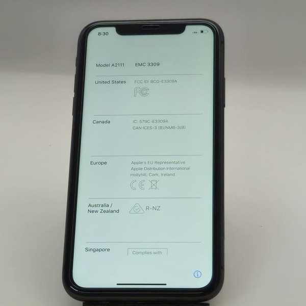 Apple iPhone 11 - Unlocked, 64 GB, Black, A2111