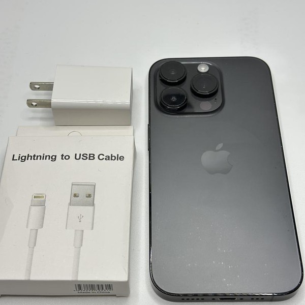 Apple iPhone 14 Pro - Unlocked, 128 GB, Black, A2650