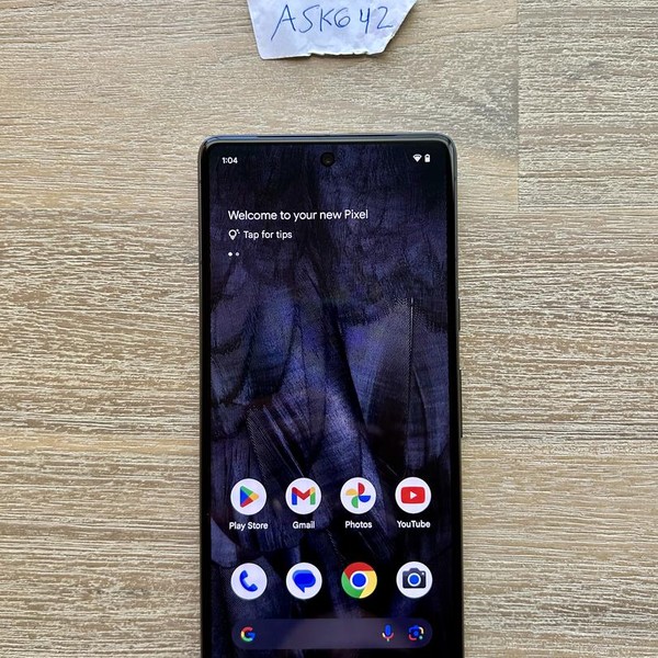 Google Pixel 7 - Unlocked, 128 GB, Obsidian, 8 GB, GVU6C, Sub-6 5G