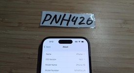 Fair
													Apple iPhone 16 - Unlocked, Black, 128 GB, A3081, photo 2 of 10