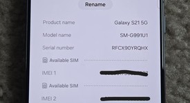 Mint
													Samsung Galaxy S21 5G - Unlocked, Gray, 128 GB, 8 GB, SM-G991U1, photo 2 of 11