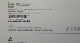 New
													Apple iPad Pro 13" (M4) 2024 - Wi-Fi, Black, 256 GB, 8 GB, A2925, Standard Glass, photo 4 of 4