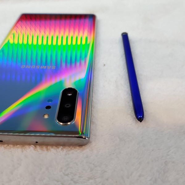 Samsung Galaxy Note 10 Plus - Unlocked, 256 GB, Aura Glow, 12 GB, SM-N975U1