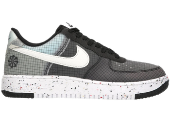 Nike Air Force 1 Low Crater Black White for sale