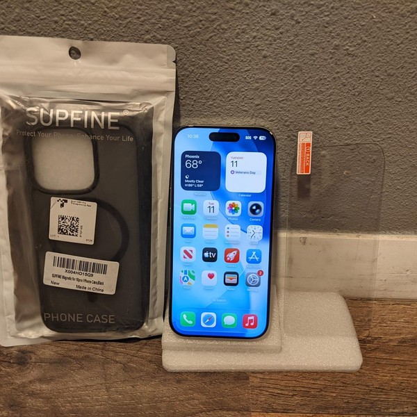 Apple iPhone 16 Pro - Unlocked, 128 GB, Natural, A3083