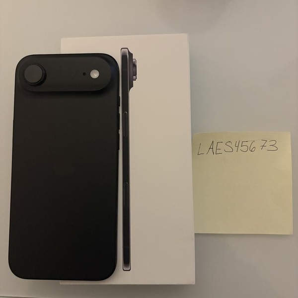 Apple iPhone Air - Unlocked, 512 GB, Space Black, A3260