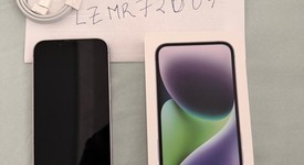 Good
													Apple iPhone 14 - Unlocked, Purple, 128 GB, A2649, photo 2 of 5