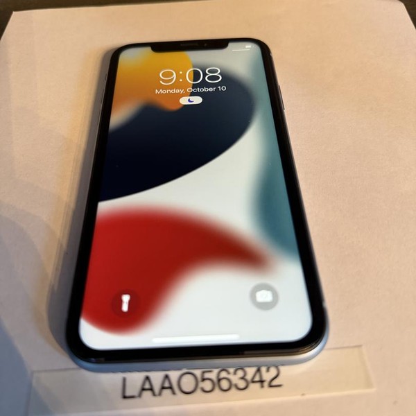 Apple iPhone Xr - Unlocked, 128 GB, Blue, A1984