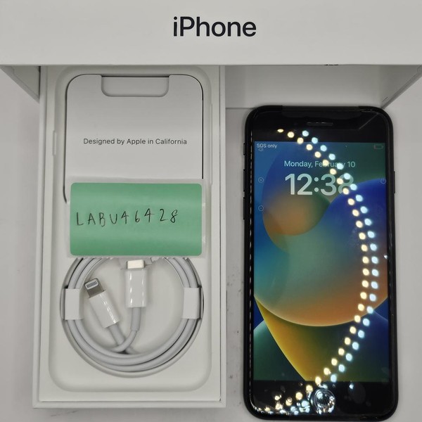 Apple iPhone SE 3rd Gen 2022 - Unlocked, 64 GB, Midnight, A2595