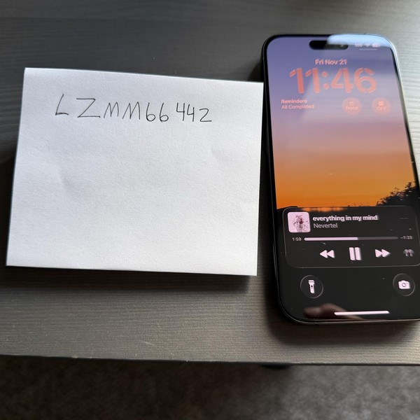 Apple iPhone 15 Pro - AT&T, 256 GB, Black, A2848