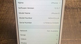 Good
													Apple iPhone 6 - AT&T, Silver, 64 GB, A1549, photo 5 of 7