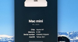 Mint
													Mac mini 2020 - Apple M1, Silver, 256 GB, 8 GB, photo 2 of 8