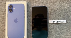 Mint
													Apple iPhone 16 Plus - Unlocked, Ultramarine, 256 GB, A3082, photo 1 of 11