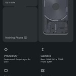 Good Nothing Phone (2) - Unlocked, 256 GB, Gray, 12 GB
