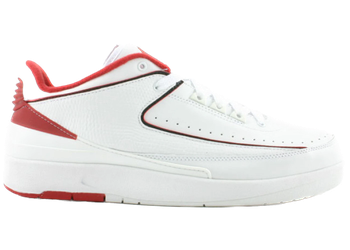 Jordan 2 Retro Low White Varsity Red for sale