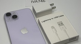 Good
													Apple iPhone 14 - Unlocked, Purple, 128 GB, A2649, photo 2 of 4