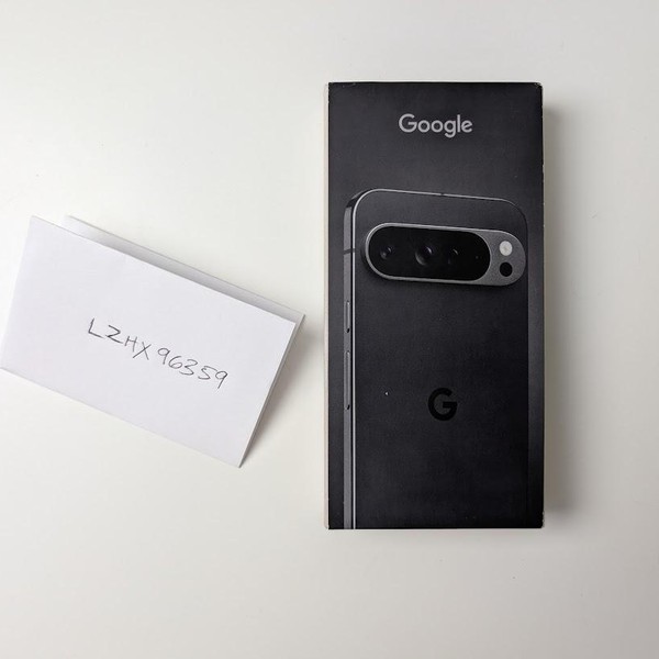 Google Pixel 9 Pro XL - Unlocked, 256 GB, Obsidian, 16 GB, GGX8B