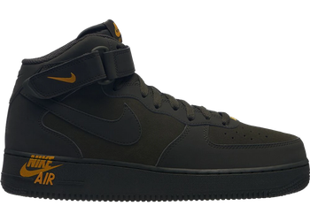 Nike Air Force 1 Mid Sequoia Yellow Ochre for sale