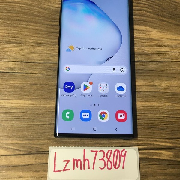 Samsung Galaxy Note 10 - Sprint, 256 GB, Black, 8 GB, SM-N970U