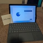 Mint Microsoft Surface Go 3 - Wi-Fi, 128 GB, Platinum, 8 GB, Intel Pentium