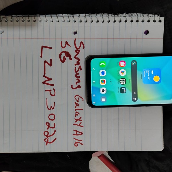 Samsung Galaxy A16 5G - Metro by T-Mobile, 128 GB, Blueblack, 4 GB