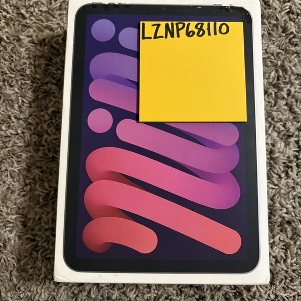 Apple iPad Mini 7th Gen - Wi-Fi, 128 GB, Purple, A2993