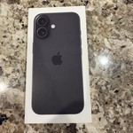 Good Apple iPhone 16 - AT&T, Black, 128 GB, A3081