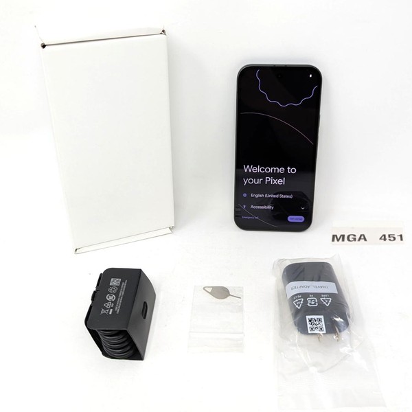 Google Pixel 9a - Unlocked, 128 GB, Obsidian, 8 GB