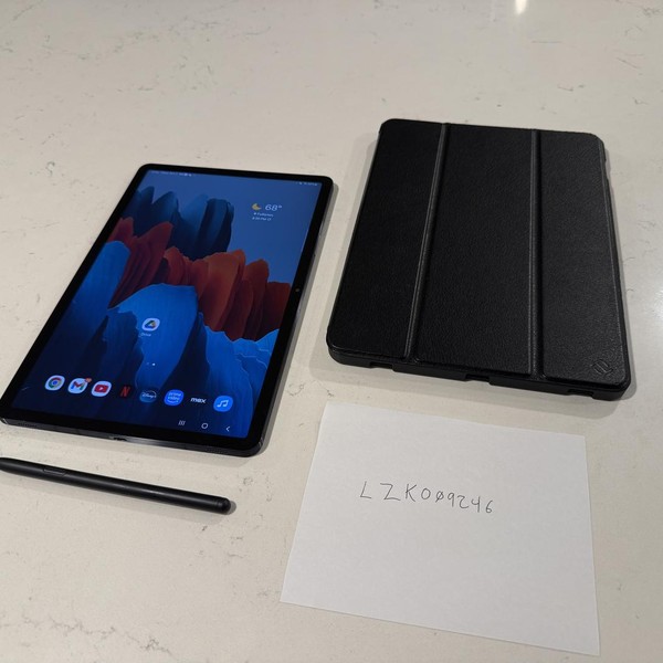 Samsung Galaxy Tab S7 - Wi-Fi, 128 GB, Mystic Black, 6 GB, SM-T870, Wi-Fi