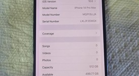 Good
													Apple iPhone 14 Pro Max - Unlocked, Purple, 512 GB, A2651, photo 5 of 11