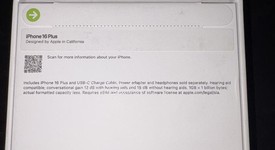 New
													Apple iPhone 16 Plus - Unlocked, Black, 256 GB, A3082, photo 3 of 4