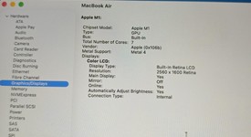 Fair
													MacBook Air 2020 - 13" - Apple M1, Gray, 128 GB, 8 GB, photo 4 of 9