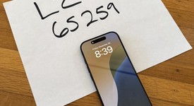 Good
													Apple iPhone 16 Pro - Unlocked, Black, 256 GB, A3083, photo 1 of 8