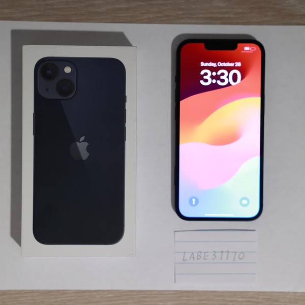 Apple iPhone 13 - Unlocked, Midnight, 128 GB, A2482