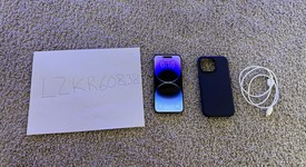 Good
													Apple iPhone 14 Pro Max - Unlocked, Purple, 128 GB, A2651, photo 1 of 9