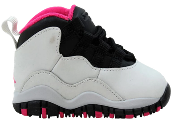 Jordan 10 Retro Pure Platinum Vivid Pink Black (TD) for sale