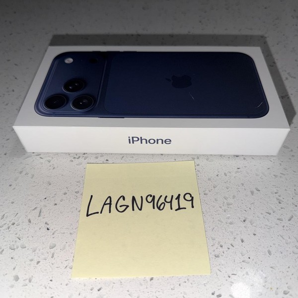 Apple iPhone 17 Pro Max - Unlocked, 256 GB, Deep Blue, A3257