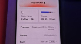 Mint
													OnePlus 11 - Unlocked, Black, 256 GB, 16 GB, CPH2451, photo 2 of 8