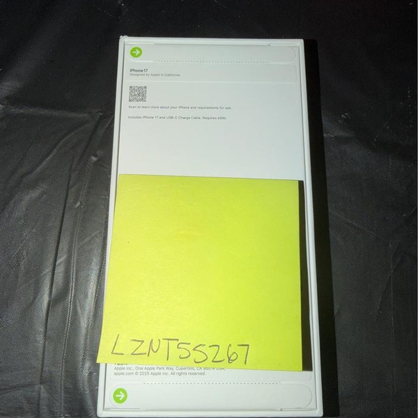 Apple iPhone 17 - Unlocked, 256 GB, Mist Blue, A3258